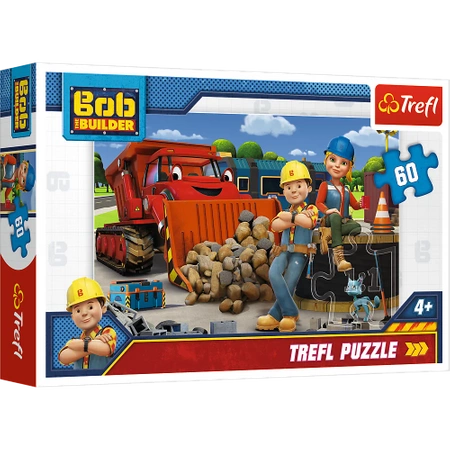 PUZZLE UKŁADANKA BOB BUDOWNICZY BOB I WENDY 60 el.