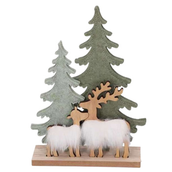 Renifer choinka dekoracja figurka na święta ozdoba bożonarodzeniowa prezent