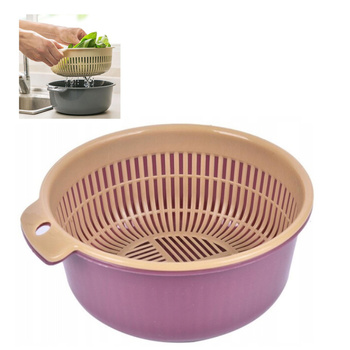 DURSZLAK MISKA KUCHENNA SITKO CEDZAK PLASTIKOWA 2w1