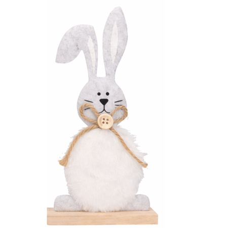 Królik zajączek wielkanocny figurka dekoracyjna ozdoba wielkanocna