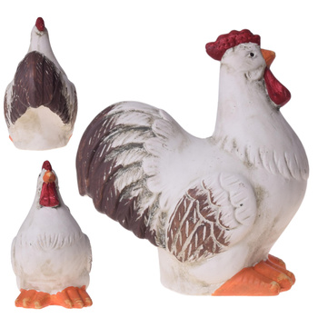 KOGUT CERAMICZNA FIGURKA DEKORACYJNA OZDOBA DEKORACJA 26cm