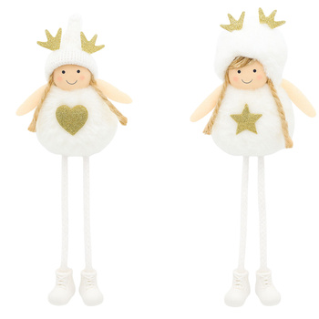 SKRZAT ANIOŁEK LALECZKA PUCHATA ZAWIESZKA BOMBKA NA CHOINKĘ STROIK PREZENT