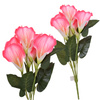 Bukiet kalia sztuczna sztuczne kwiaty kalie różowe 65 cm 7 łodyg