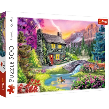 PUZZLE UKŁADANKA GÓRSKA SIELANKA 500 el.