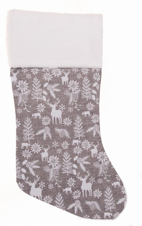 SKARPETA MIKOŁAJA NA PREZENT WOREK POD CHOINKĘ