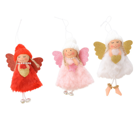 SKRZAT ANIOŁEK LALECZKA PUCHATA ZAWIESZKA BOMBKA NA CHOINKĘ STROIK PREZENT