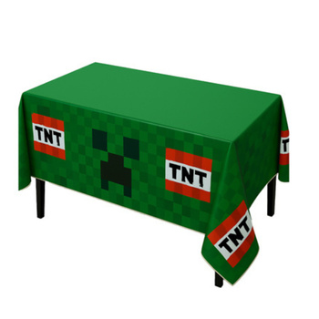 Obrus foliowy urodzinowy Piksele 108x180cm Urodziny