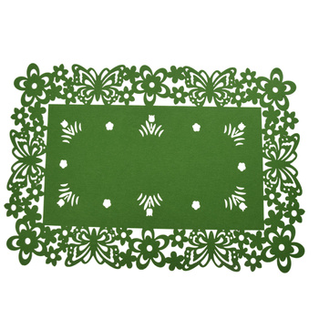 PODKŁADKA DEKORACYJNA NA STÓŁ WIELKANOCNA FILCOWA