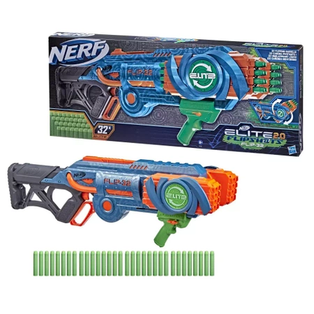 Hasbro Nerf Elite 2.0 - Wyrzutnia Flipshots Flip-32 + strzałki F2553