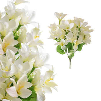 JAŚMIN BUKIET Z JAŚMINU SZTUCZNE KWIATY GOTOWA KOMPOZYCJA WIOSENNA