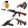 KARABIN AK-47 KALASHNIKOV PISTOLET NA KULKI REPLIKA + 1000 KULEK