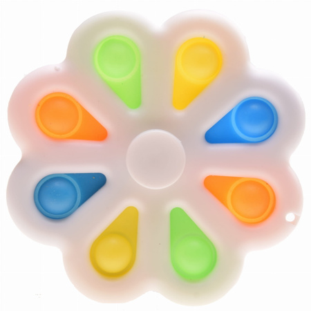 Push Bubble Pop It fidget toys spinner 2w1 Anty Stres