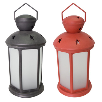 LAMPION LATARNIA ŚWIECZNIK NA BATERIE ŚWIECA LED NA BATERIE TIMER