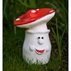 GRZYB MUCHOMOR GRZYBY FIGURKI OZDOBY DEKORACJE OGRODOWE DO OGRODU