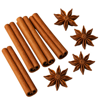 SUSZ ŚWIĄTECZNY PACHNĄCY LASKI CYNAMONU ANYŻ ZESTAW DO STROIKÓW