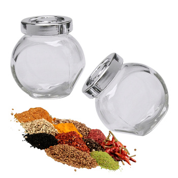SŁOIKI NA PRZYPRAWY SŁOIK SŁOICZEK POJEMNIK ORGANIZER ZESTAW 2szt