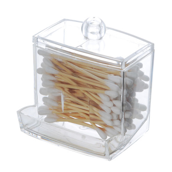 POJEMNIK ORGANIZER NA PATYCZKI KOSMETYCZNE HIGIENICZNE DO USZU 