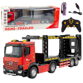 LAWETA CIĘŻARÓWKA ZDALNIE STEROWANA NA PILOTA R/C DUŻA