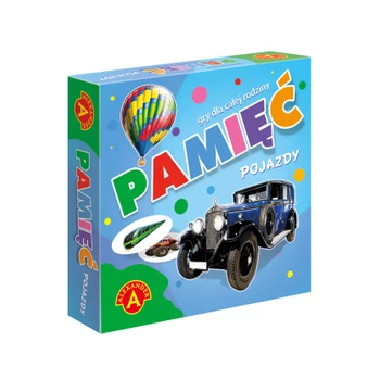 PAMIĘĆ POJAZDY KIESZONKOWA GRA KARCIANA ALEKSANDER