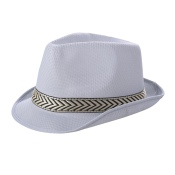 KAPELUSZ SZARY TRILBY FEDORA KLASYCZNY JACKSON NA WYSTĘPY KARNAWAŁOWE