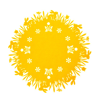 PODKŁADKA DEKORACYJNA NA STÓŁ WIELKANOCNA FILCOWA