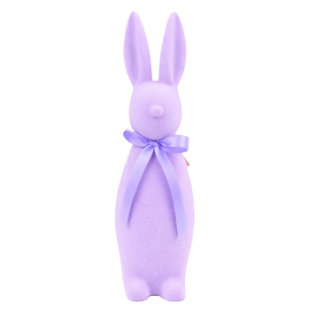 ZAJĄC ZAJĄCZEK KRÓLICZEK FLOKOWANY ZAJĄCZKI DEKORACJA STROIK WIELKANOC