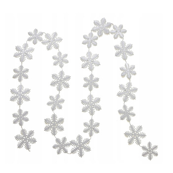 ŁAŃCUCH CHOINKOWY NA CHOINKĘ METALICZNY GRUBY GIRLANDA ŚWIĄTECZNA 2metry