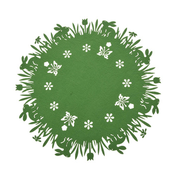 PODKŁADKA DEKORACYJNA NA STÓŁ WIELKANOCNA FILCOWA