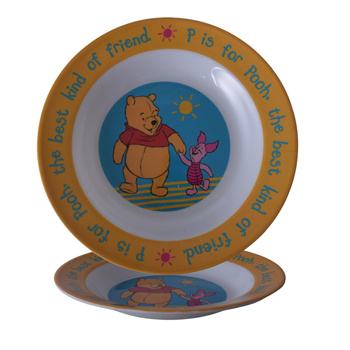 TALERZ GŁĘBOKI NA ZUPĘ WIELORAZOWY OBIADOWY Z NADRUKIEM 23cm