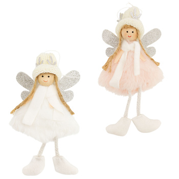 SKRZAT ANIOŁEK LALECZKA PUCHATA ZAWIESZKA BOMBKA NA CHOINKĘ STROIK PREZENT