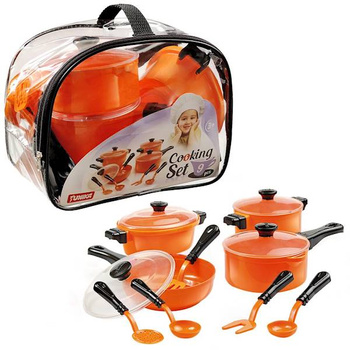 ZESTAW DO GOTOWANIA KUCHNIA GARNKI GARNEK 9EL.