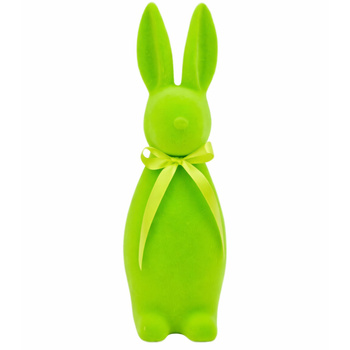 ZAJĄC ZAJĄCZEK KRÓLICZEK FLOKOWANY ZAJĄCZKI DEKORACJA STROIK WIELKANOC