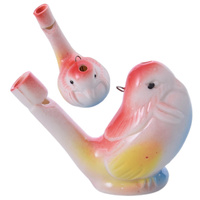 GWIZDEK PTASZEK LOGOPEDYCZNY WODNY CERAMICZNY + SZNUREK