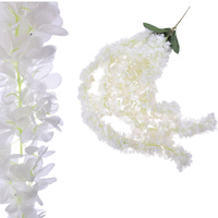 ZWISAJĄCA WISTERIA SZTUCZNA GLICYNIA PREMIUM JAK ŻYWA SZTUCZNE KWIATY