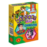 CHIŃCZYK WARCABY MINI 2w1 GRA PLANSZOWA ALEKSANDER