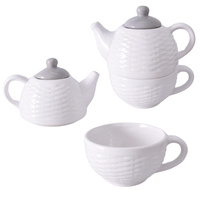 DZBANEK Z FILIŻANKĄ ZESTAW DO HERBATY ZESTAW DO PARZENIA HERBAT PREZENT