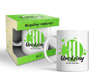 KUBEK URODZINOWY PREZENT NA URODZINY 30 - STKA
