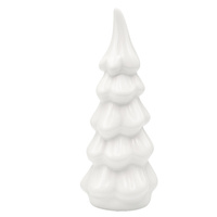 Choinka złota dekoracja świąteczna ceramiczna lustrzana GLAMOUR 11 cm