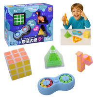 UKŁADANKA LOGICZNA GRA ZRĘCZNOŚCIOWA UKŁADANKI GRY LOGICZNE ZESTAW 4w1