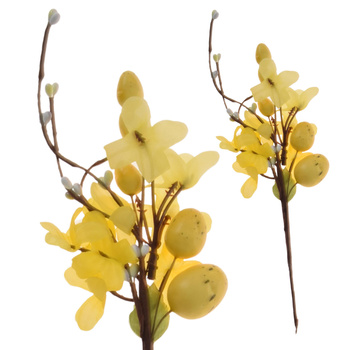 GAŁĄZKA STROIK WIELKANOCNA PISANKI BAZIE FORSYCJA DO STROIKÓW DEKORACJA