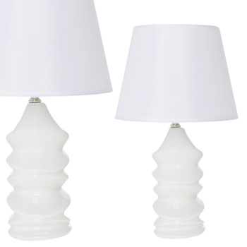  LAMPA BIURKOWA NOCNA STOŁOWA NA BIURKO CERAMICZNA GLAMOUR