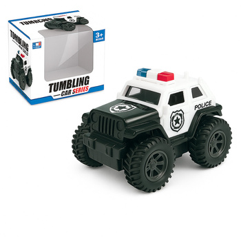 PRZEWROTKA POLICJA SAMOCHÓD POLICYJNY RADIO0WÓZ KOPYRTEK AUTO NA BATERIE 