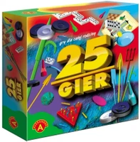 25 GIER KLASYCZNE GRY RODZINNE PLANSZOWE I ZRĘCZNOŚCIOWE