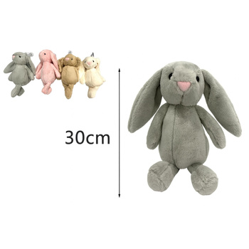 PLUSZAK MASKOTKA KRÓLIK PRZYTULANKA MIŚ DUŻY 30 CM PLUSZOWY