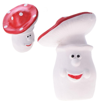 GRZYB MUCHOMOR GRZYBY FIGURKI OZDOBY DEKORACJE OGRODOWE DO OGRODU