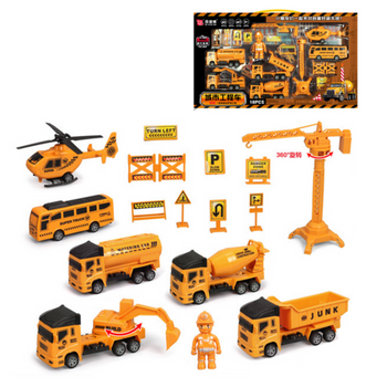 ZESTAW POJAZDÓW BUDOWLANYCH BUDOWA 18IN1