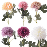 CHRYZANTEMA CHRYZANTEMY SZTUCZNE KWIATY ROŚLINY POJEDYNCZA