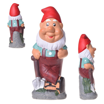 KRASNAL OGRODOWY SKRZAT FIGURKA DO OGRODU OCZKA WODNEGO OZDOBY 22 cm