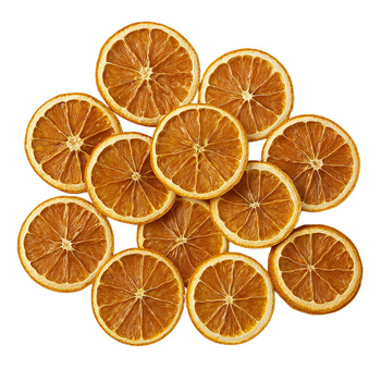 Suszone plastry pomarańczy naturalne w plastrach 50 g dekoracja świąteczna