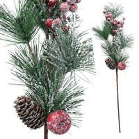 GAŁĄZKI DO STROIKÓW JODŁA GAŁĄZKA ŚWIĄTECZNA WIANKI STROIKI 48 CM